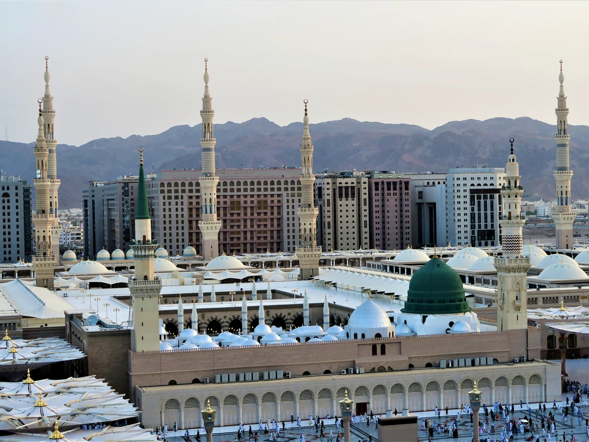 The Prophet's Mosque in Madinah
